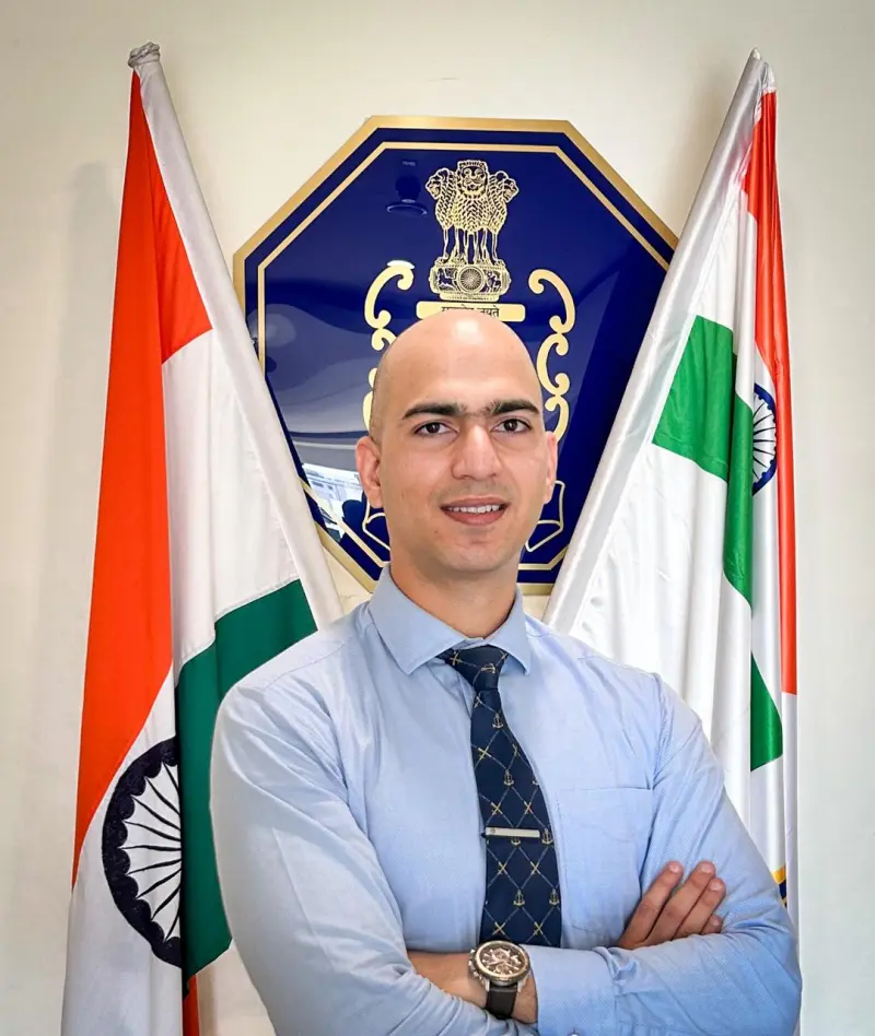 Photo of Lieutenant Commander Mandeep Kumar 
