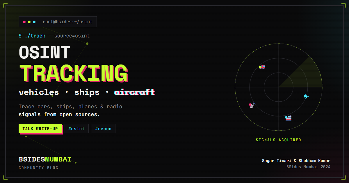 OSINT Tracking: How Investigators Trace Vehicles, Ships, Aircraft & Radio Signals